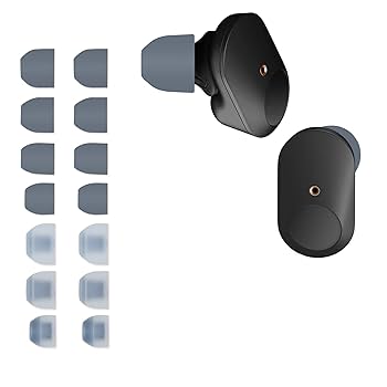 SONY WF-1000XM4 動作確認済／イヤーチップ付き／美品 Amazon | Luckvan ダブルフランジイヤーチップ ソニー WF